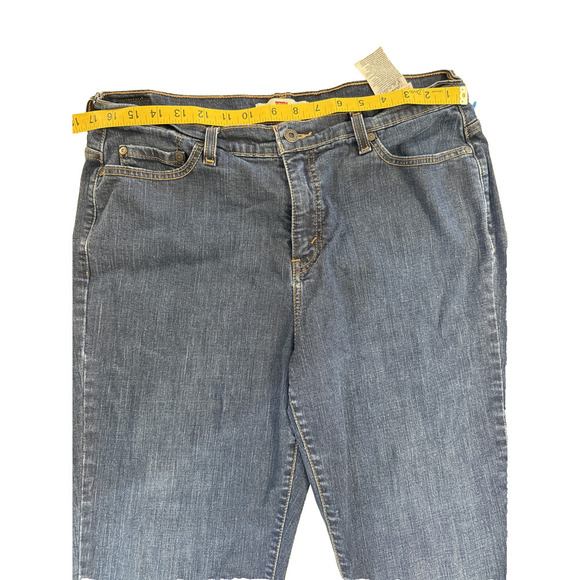 Vintage Levis 512 Jeans Mens 33x32 Blue Straight Leg Perfect Slimming Y2K 2002 - Picture 5 of 7